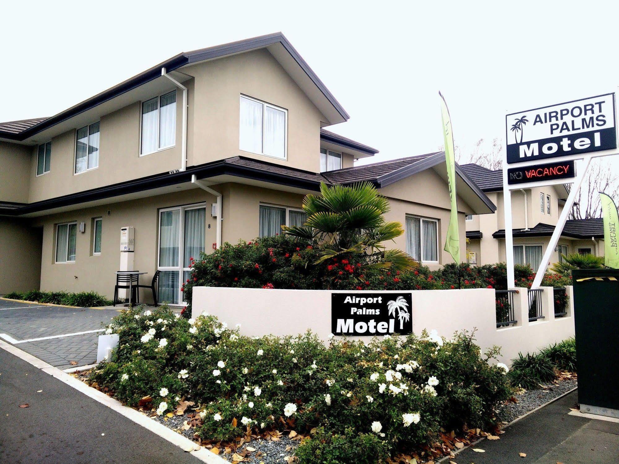 Airport Palms Motel Christchurch Ngoại thất bức ảnh