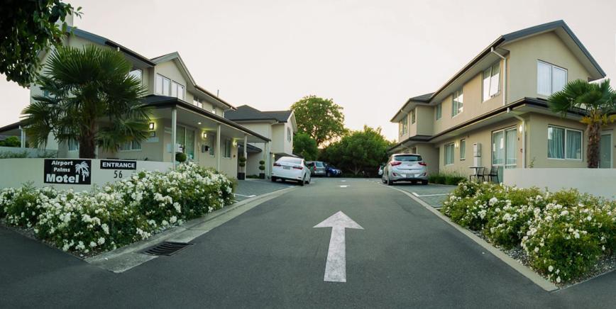 Airport Palms Motel Christchurch Ngoại thất bức ảnh