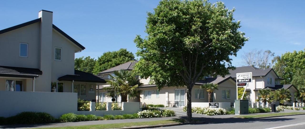 Airport Palms Motel Christchurch Ngoại thất bức ảnh