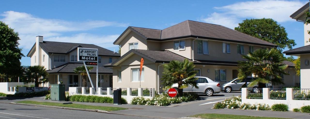 Airport Palms Motel Christchurch Ngoại thất bức ảnh